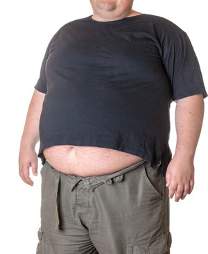 Large Stomach, waist line, metabolic syndrome